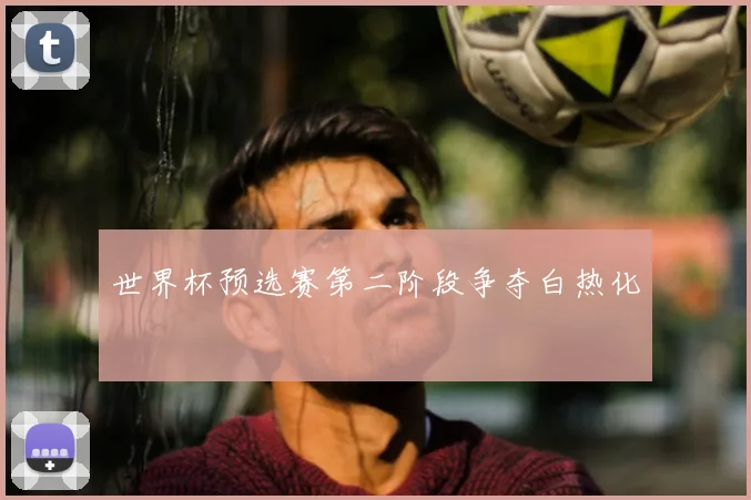 世界杯预选赛第二阶段争夺白热化